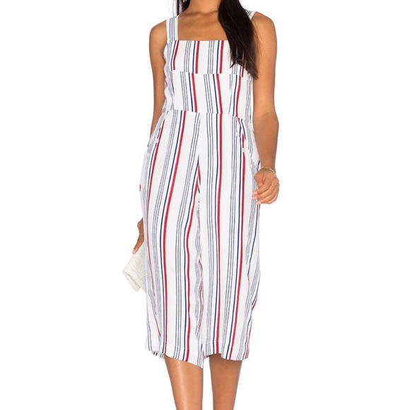red white and blue jumpsuit